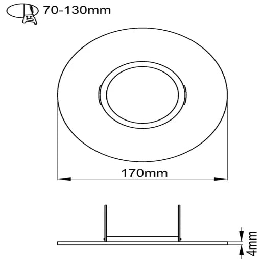 Firebreak Qr Converter Plate Satin Chrome
