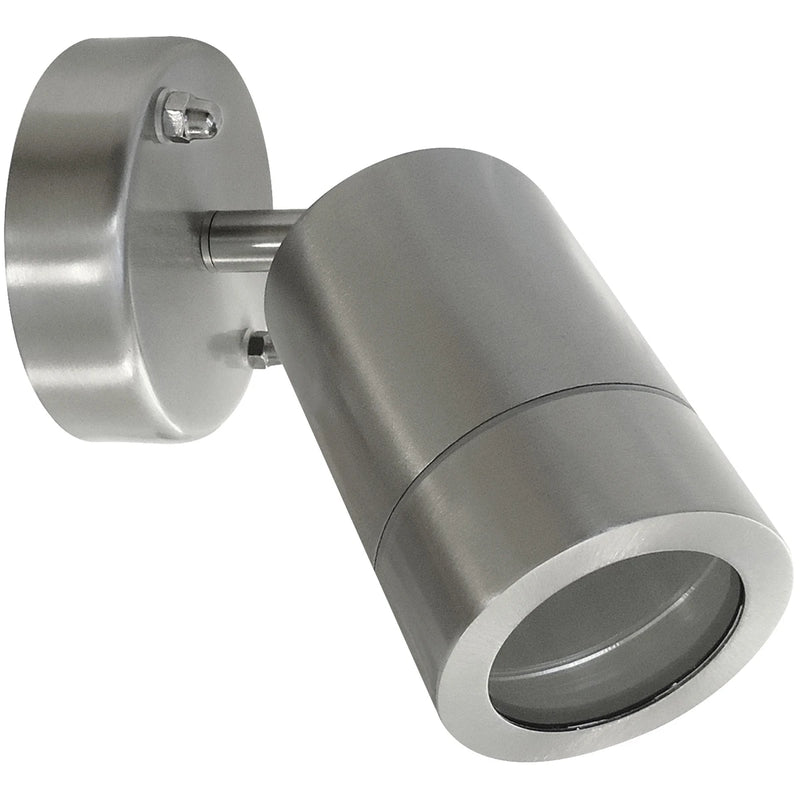 35W Stainless Steel Single Directional Wall Light