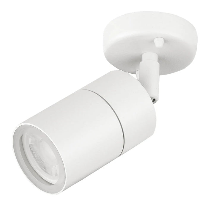 Wall Light Adjust Up/Down GU10 Max 35W 96X60mm White Alu