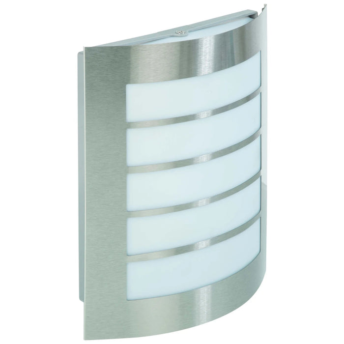 Wall Light LED 3000K IP44 8W 250lm Stainless Steel