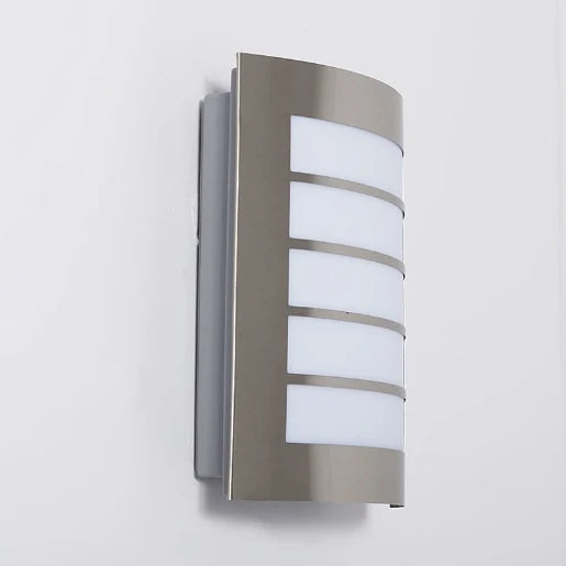 Wall Light LED 3000K IP44 8W 250lm Stainless Steel