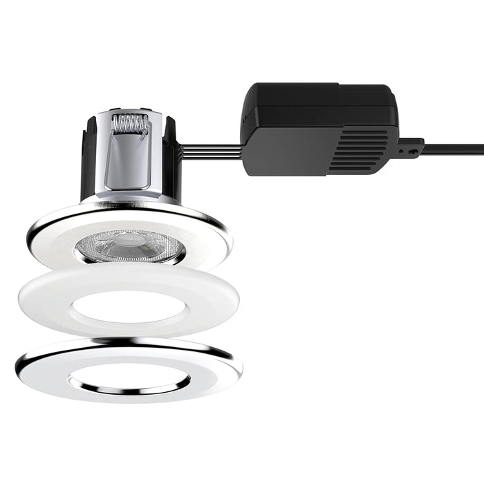 Newlec LED Downlight Fire Rated 4.8W 3000k 400lm IP65