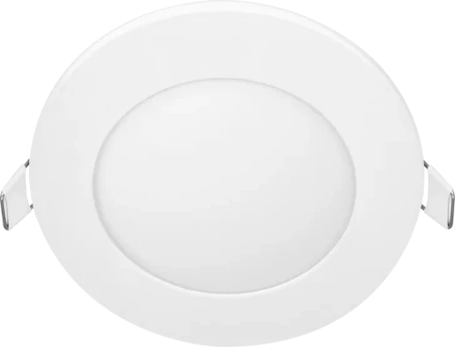 Eco Circular Slimline Downlight 120Mm 400Lm 6W 3000K Standard - Pc Diffuser