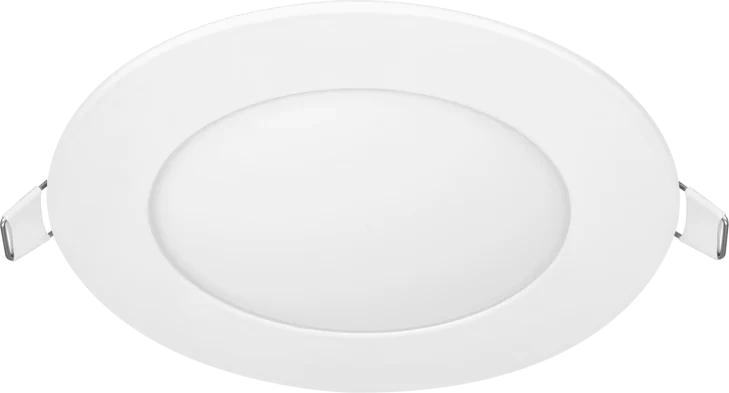 Eco Circular Slimline Downlight 120Mm 400Lm 6W 3000K Standard - Pc Diffuser