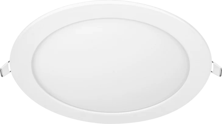 Eco Circular Slimline Downlight 220Mm 1530Lm 18W 3000K Standard - Pc Diffuser
