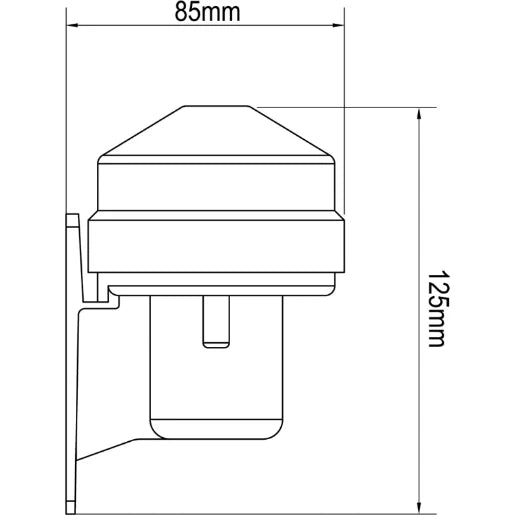 Sensor Photocell Dusk To Dawn IP44 White
