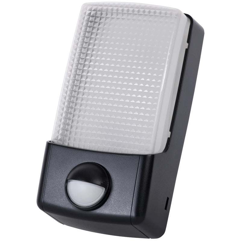Security Light Outdoor Rectangular PIR 5w 310lm IP55 Black