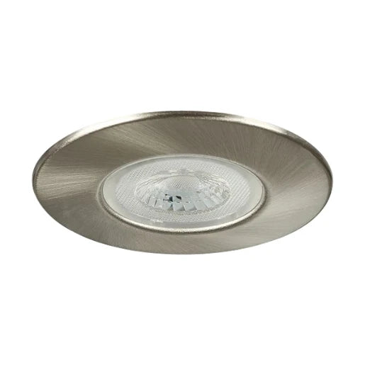 Downlight H2 Lite 3000K LED 4.4W Brushed Steel+Pushfit Connect