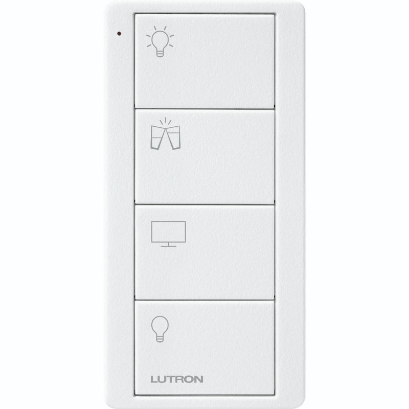 RA2 Pico Wireless 4 Button Lighting Controller - White