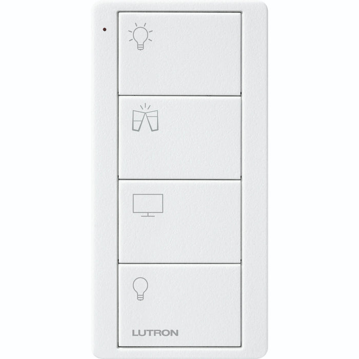 RA2 Pico Wireless 4 Button Lighting Controller - White