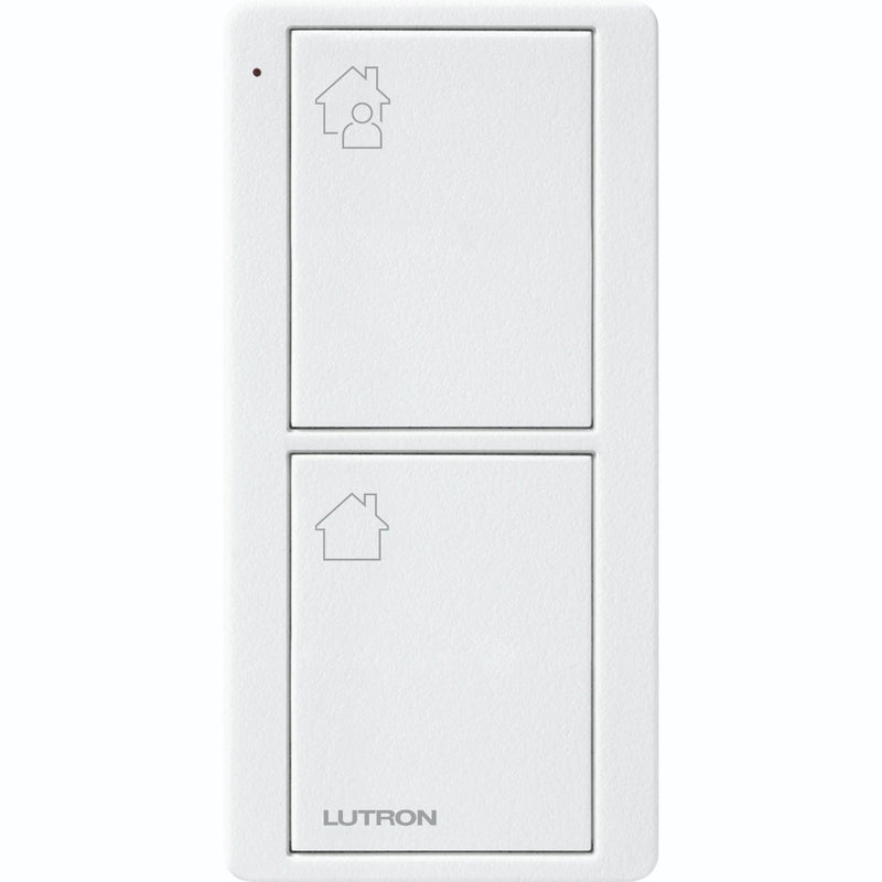 Pico Wireless 2-Button Scene Keypad: Entry Lighting Controller - Artic White