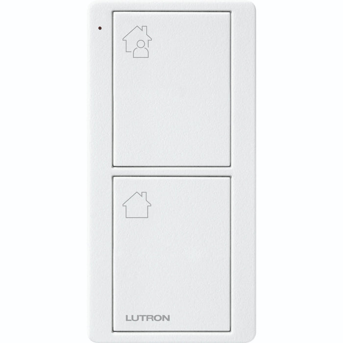 Pico Wireless 2-Button Scene Keypad: Entry Lighting Controller - Artic White