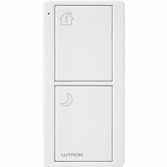 Pico Wireless 2-Button Scene Keypad: Bedside Lighting Controller - Artic White