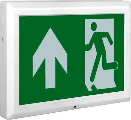Tempus Exit Box 3 Hour Emergency Maintained Complete With Up Legend