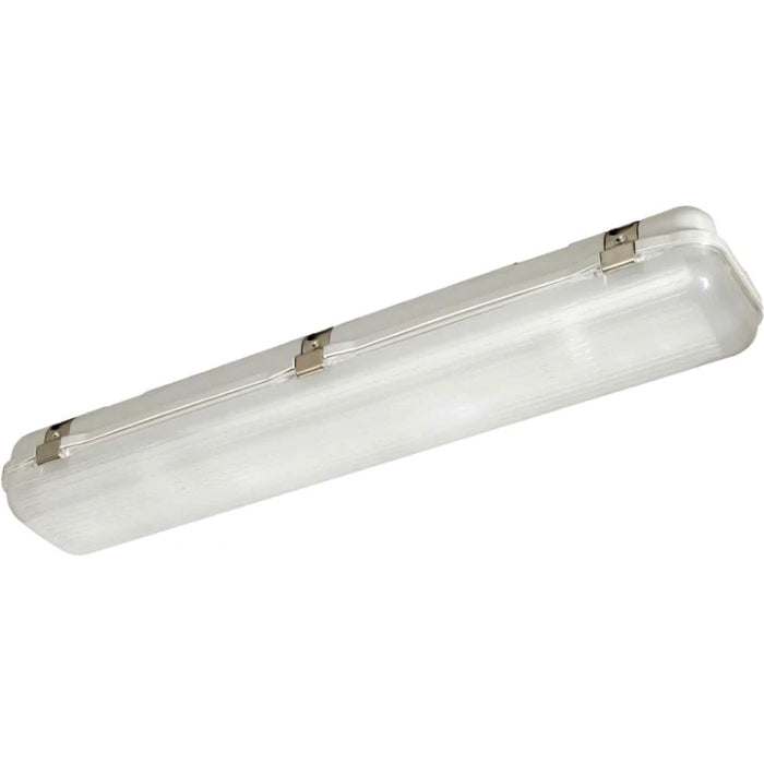 VULCAN 2x12W LED corrosion proof, IP65, 2ft, Grey, 5000K c/