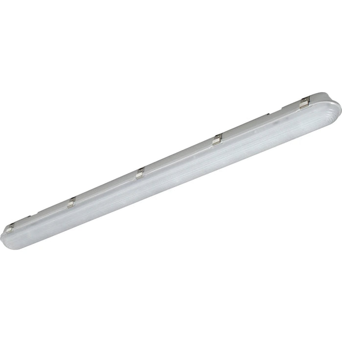 Luminaire LED 5000K Emergency Anticorrosive IP65 1 x 24W 1200mm Frosted Diffuser