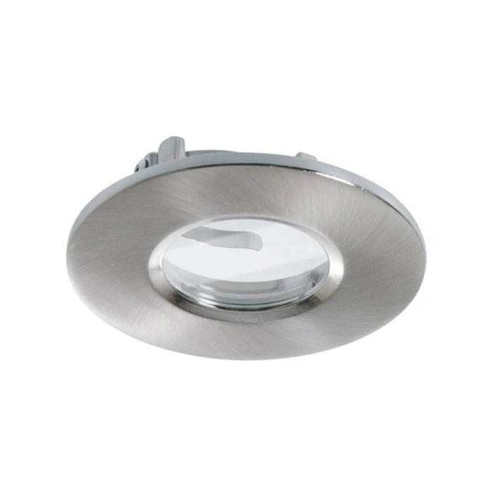 Downlight Firebreak Qr GU10 Sat Chrome Sat Chrome Bezel IP65