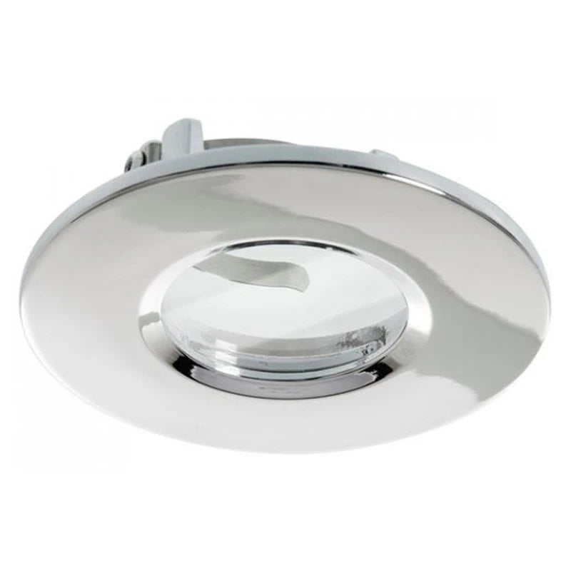 Downlight Firebreak Qr GU10 Chrome Bezel Chrome IP65