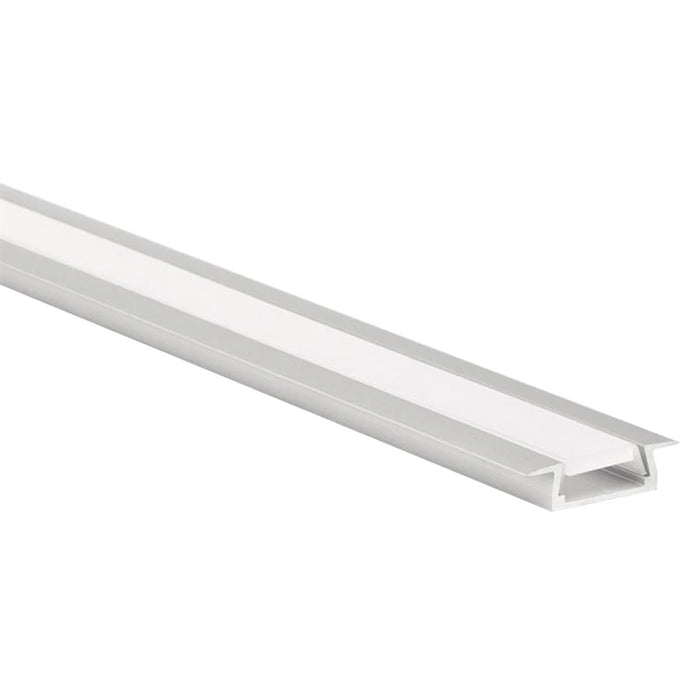 Profile LED Strip Mounting 22 x 6mm x 2m Aluminium