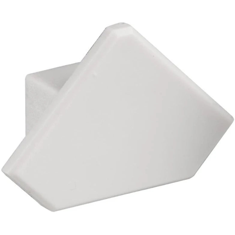 Aurora Channel End Cap Without Cable Entry Grey For En-Ch104