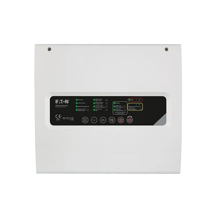 Fire Alarm Panel Biwire Flexible 2 Zone 336 x 375 x 134mm White