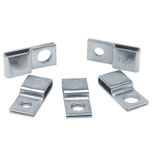 Cable Tie Mount 10.2 x 23mm 4.2mm hole 316 Grade Stainless Steel [Pack=100]