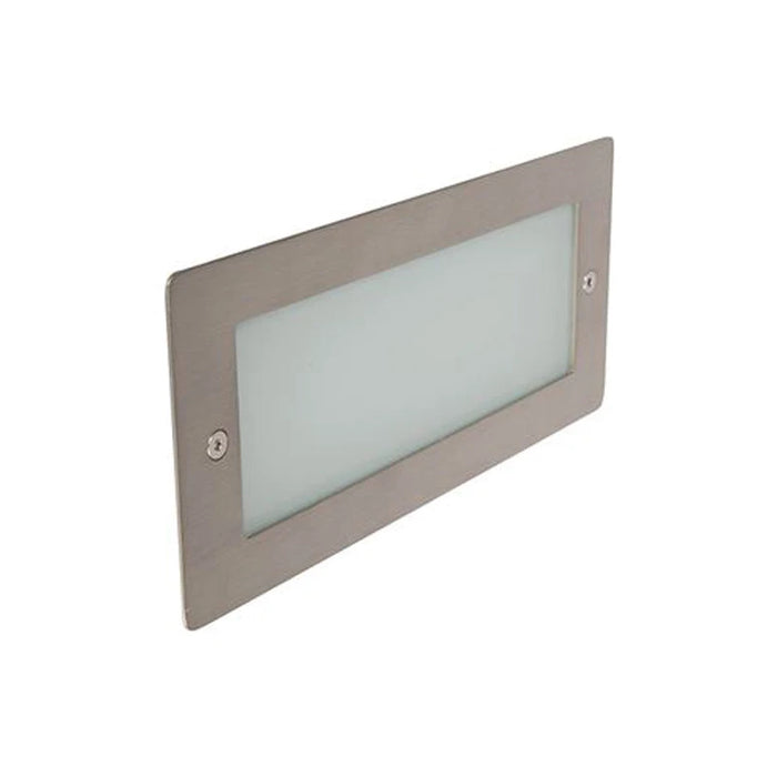 Bricklight LED 3000K Plain Frame 6W Stainless Steel