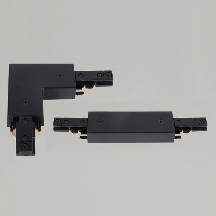 Escala Pro L/Straight Connector With Live Feed Black