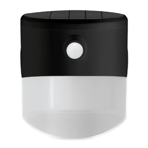 Wall Light LED Solar PIR 2W 4000K 100lm Stainless Steel