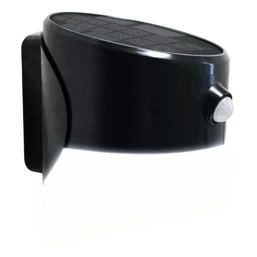 Wall Light LED Solar PIR 2W 4000K 100lm Stainless Steel