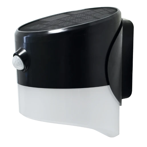 Wall Light LED Solar PIR 2W 4000K 100lm Stainless Steel