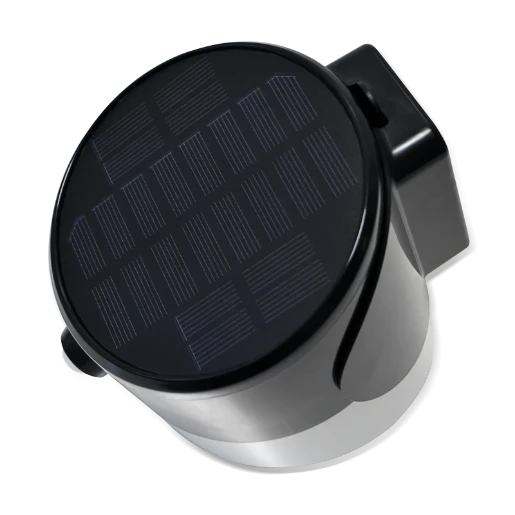 Wall Light LED Solar PIR 2W 4000K 100lm Stainless Steel