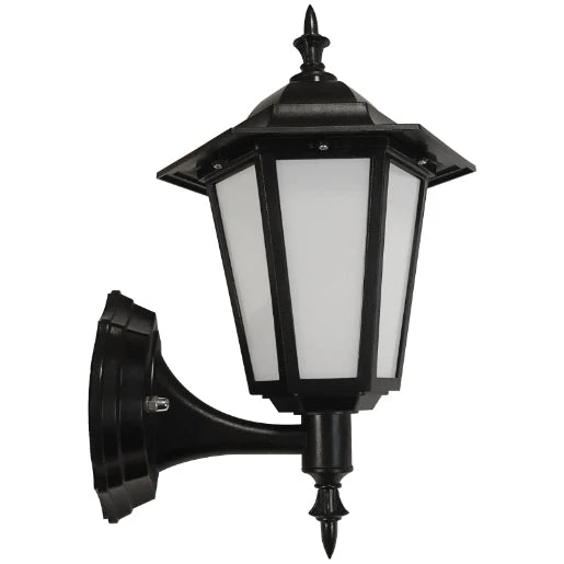 Eterna DVECOFBK LED Full Lantern IP44 Black 7W
