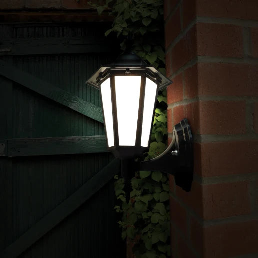 Eterna DVECOFBK LED Full Lantern IP44 Black 7W