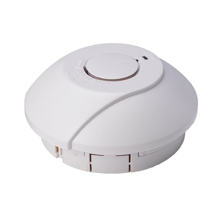 Radio Frequency Mains Smoke Detector with 9v Backup Battery Included