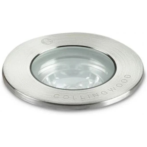 Groundlight Walk Over Flood 2700K LED IP68 1W 316 Stainless Steel