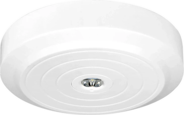 Tempus 1W Surface 3Hr Emergency Downlight Complete With Open Area Optic