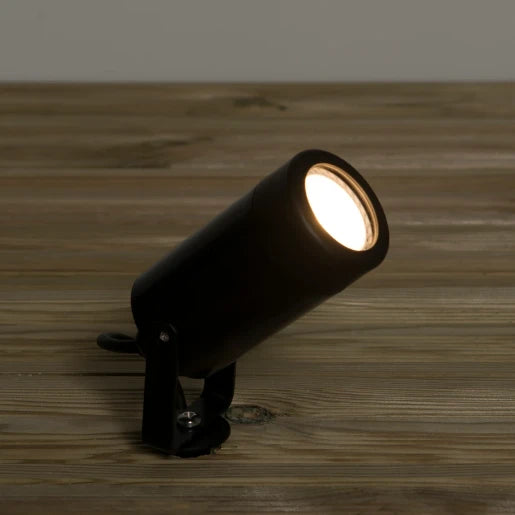 Spike Light LED GU10 IP44 10W Black