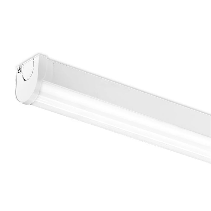 Batten LED High Output Twin 63W 1500mm 7500Lm Steel Opal Polyc