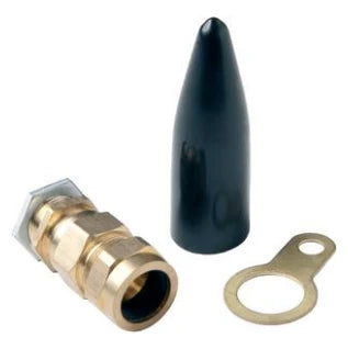 M63S Economy Outdoor SWA CW Pack Brass Gland And Locknut Shroud
