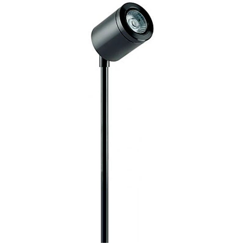 Spike Lighting 2700K LED Mains Voltage Black Ano Alu 40° Beam An