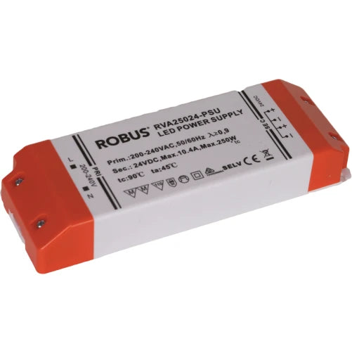 Driver Vegas Constant Voltage 250W 24V Non Dimmable IP20