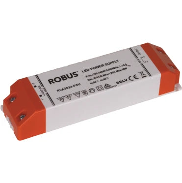 Driver Vegas Constant Voltage 30W 24V Non Dimmable IP20
