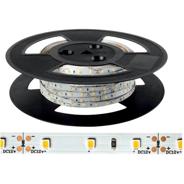 LED Strip 60 LEDs 4.8W 12V Warm White 3000K IP67
