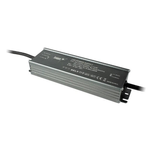 VEGAS 200W, 12V, IP67 constant voltage driver, non dimmable