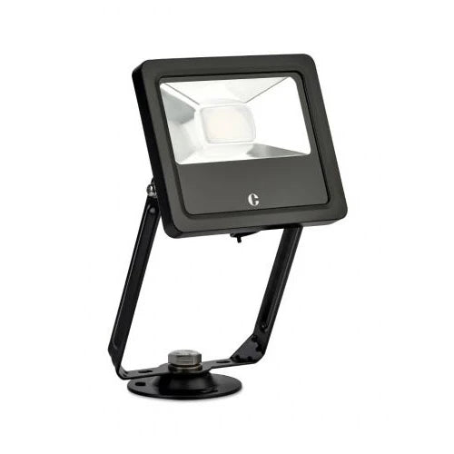 Floodlight Switchable PIR IP44 10W Black Tilt-Twist-Turn