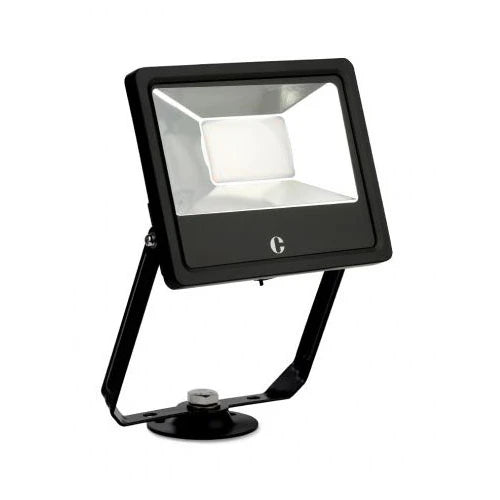 Floodlight Switchable IP65 30W Black Non PIR Tilt-Twist-Turn