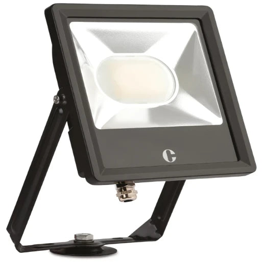 Floodlight Switchable IP65 50W Black Non PIR Tilt-Twist-Turn