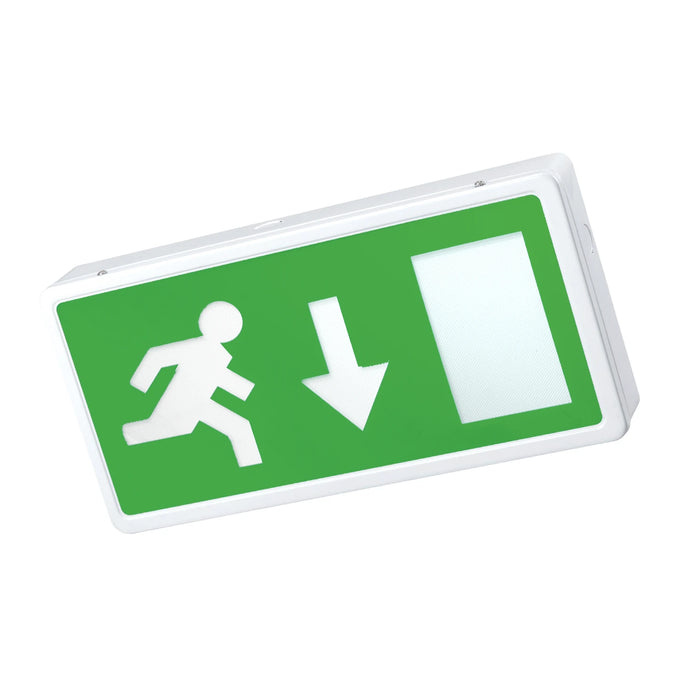 Lexington LiFe LED Exit Box Maintained 3Hr Self Test