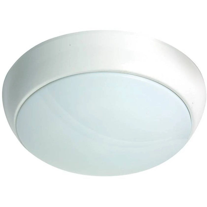 Portland 15W LED IP54 White Opal CF MW 840-850
